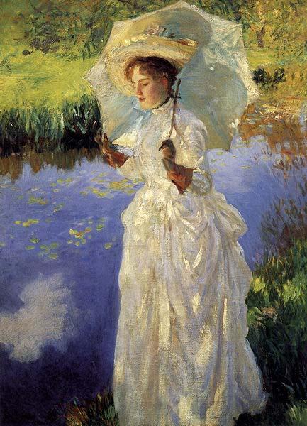 John Singer Sargent Morning Walk by John Singer Sargent china oil painting image